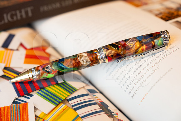 Resin - Ultra Cigar Ti Gold w/ Chrome Accents